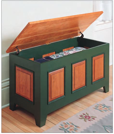 Heirloom Blanket Chest Plans – Woodworking Edge