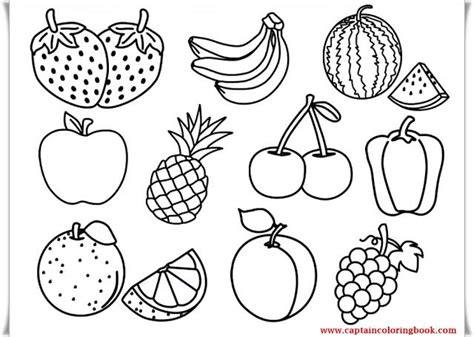 Coloring Pages Of Fruits And Animals Pdf