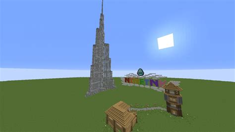 Burj Khalifa Minecraft Map