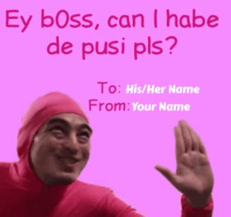 Dirty Valentines Meme Card Maker - Funny Valentines Card Wishes