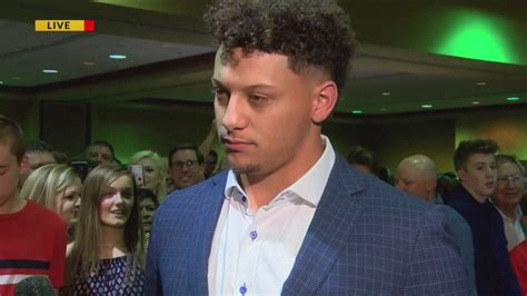 Interview with Patrick Mahomes - YouTube