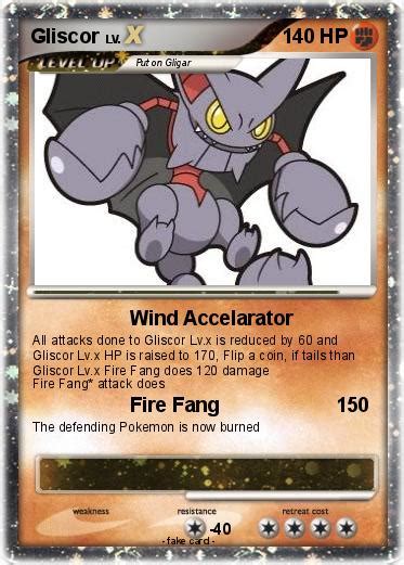 Pokémon Gliscor 108 108 - Wind Accelarator - My Pokemon Card