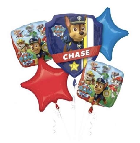 The Balloon Shop - Chase Paw Patrol Balloon Bouquet