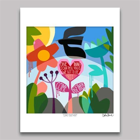 Come Together Beatles Inspired Prints — Carla Bank