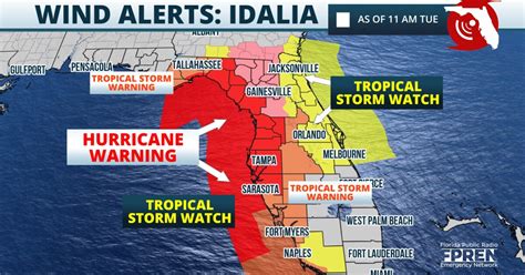 Current watches, warnings, evacuations and closures for Florida ...