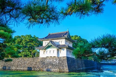 .Beautiful Imperial Palace in Tokyo, Japan Stock Photo - Image of attraction, japan: 74002416