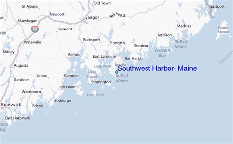 Southwest Harbor, Maine Tide Station Location Guide