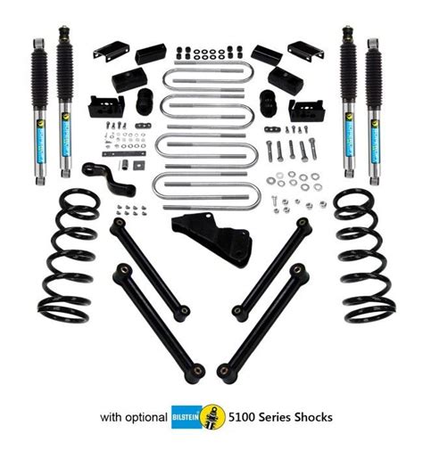 4" SuperLift Lift Kit for 2003-2008 Dodge Ram 2500 3500 4x4 Diesel ...