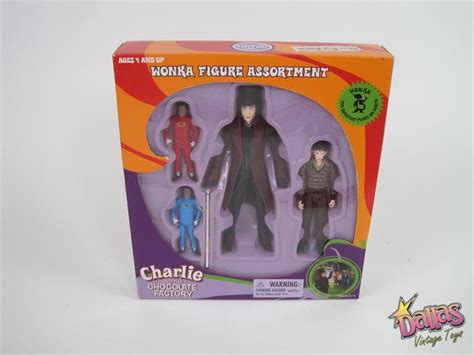 2005 Charlie and The Chocolate Factory Wonka Figure Assortment (1B)