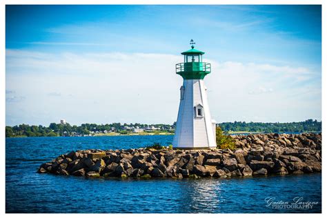 Lighthouse in Prescott Ontario - Lighthouse in Prescott Ontario, Overlooking the USA ...