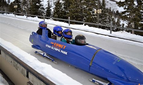 Gone in 60 Seconds: My Epic Ride on the Comet Bobsled at Utah Olympic Park - Dad Logic