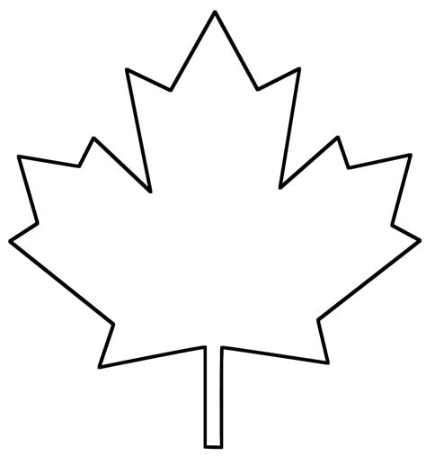 23 maple leaf printable. | Clipart Panda - Free Clipart Images