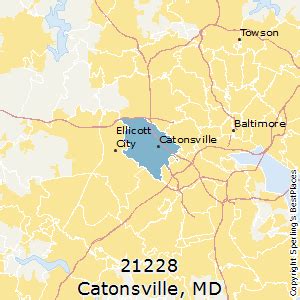 Catonsville (zip 21228), MD