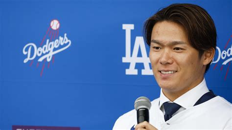 Baseball:Dodgers announce 12-year deal with Japanese ace Yoshinobu Yamamoto