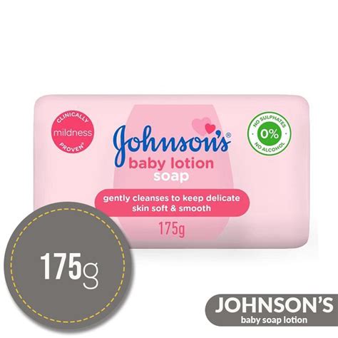 Johnson’s Baby Lotion Soap 175g – Diaper World