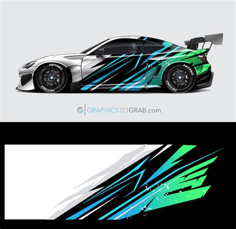 0000204-vehicle wrap - livery design - race car -GTG | Graphics To Grab