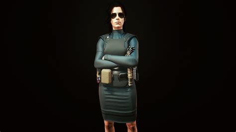 Militech Agent Outfits - Cyberpunk 2077 Mod