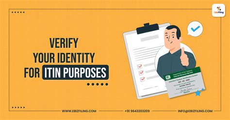 ITIN Application and Identity Verification | Ebizfiling