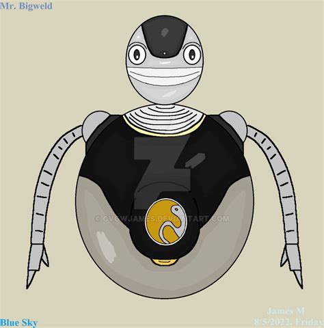 Mr. Bigweld -Robots (by James M) by cvgwjames on DeviantArt