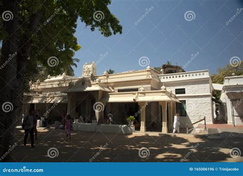 Ramana Ashram in Thiruvannamalai, Tamilnadu, India Editorial Photo - Image of jivanmukta, sage ...