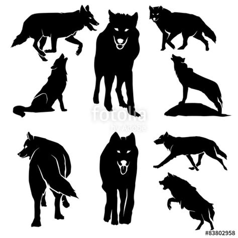 Wolf Pack Vector at Vectorified.com | Collection of Wolf Pack Vector ...