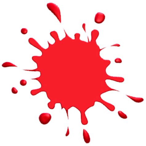 Red Paint Splash Png