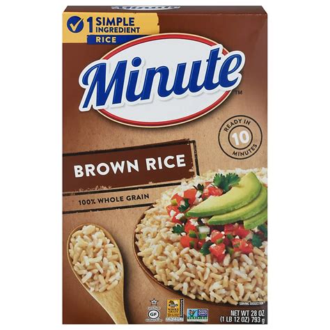 Minute Instant Brown Rice - Shop Pasta & Rice at H-E-B