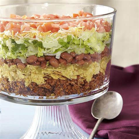 8-Layer Taco Salad Recipe - EatingWell.com