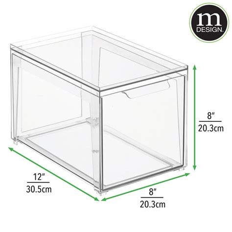 mDesign Plastic Box - Wayfair Canada