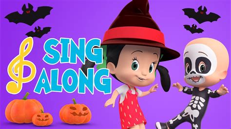 Halloween Song and more sing along songs - Sing with Cleo and Cuquín - YouTube