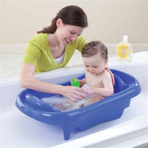 NEW Newborn Adjustable Infant Baby Toddler Bath Tub Seat w Blue Sling ...