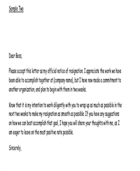 FREE 6+ Sample Funny Resignation Letter Templates in PDF | MS Word