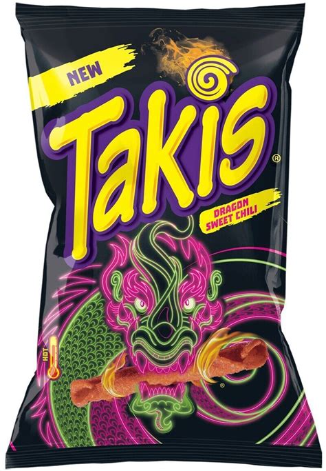 Spicy-Sweet Rolled Tortilla Chips : Takis Dragon Sweet Chili