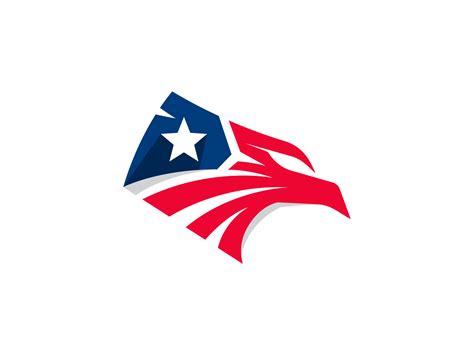 American Eagle Flag Logo by MAHESTUDIO on Dribbble