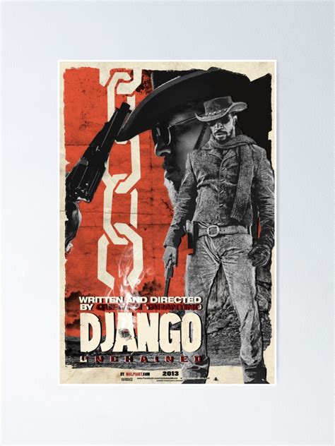 "Django Unchained" Poster for Sale by Malpihvost | Redbubble