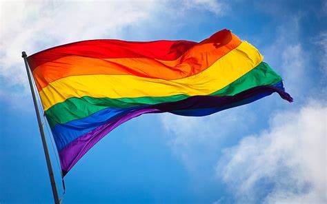 HD wallpaper: rainbow flag under cloud sky, Pride, Gay, Love, pride rights | Wallpaper Flare