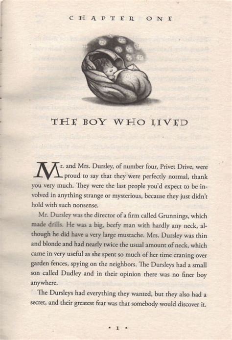 Harry Potter And The Philosopher's Stone Book Summary Chapter 1 - YASWKY