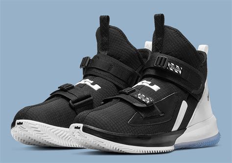 Nike LeBron Soldier 13 Black White Chrome AR4225-001 Release Date | SneakerNews.com