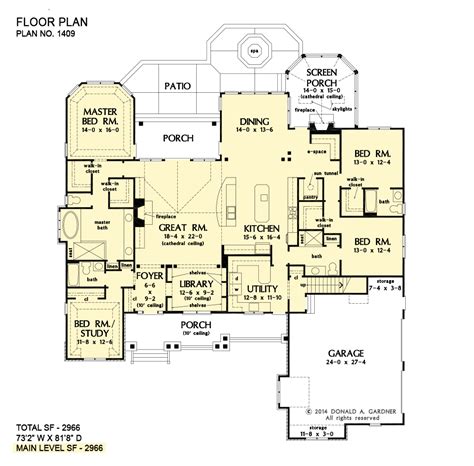 Exploring The Beauty Of Donald A. Gardner House Plans - House Plans