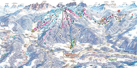 Kronplatz ski map