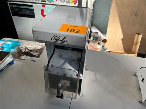 Oktober can seamer, model MK16v2, s/n 1778, no rollers and can adapter as shown