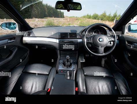 2002 E46 335d BMW 3 Series interior Stock Photo - Alamy