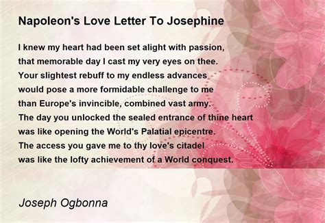 Napoleon And Josephine Napoleon, Love Letters, Lettering, 58% OFF