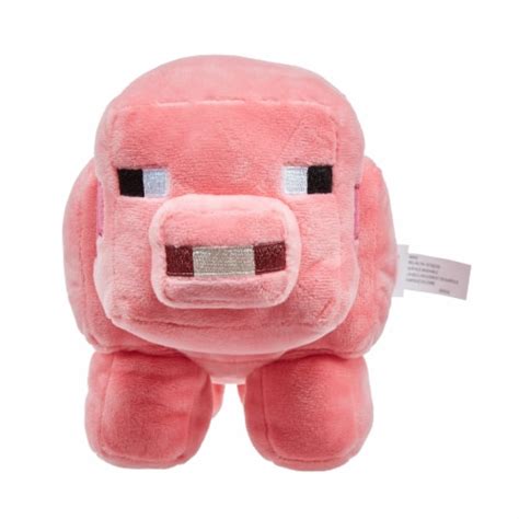 Mattel Minecraft Pig Plush Figure, 8 in - Kroger