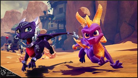 Spyro Reignited Trilogy ] . Cynder by CreCheri on DeviantArt