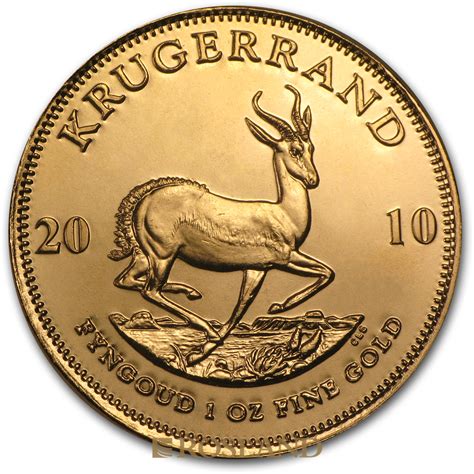 1/2 Unze Goldmünze Krügerrand 2010