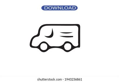 Transportation Icon Logo High Resolution Stock Vector (Royalty Free ...