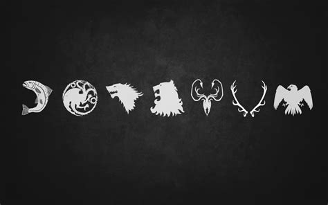 Game Of Thrones, Sigils, Minimalism Wallpapers HD / Desktop and Mobile ...