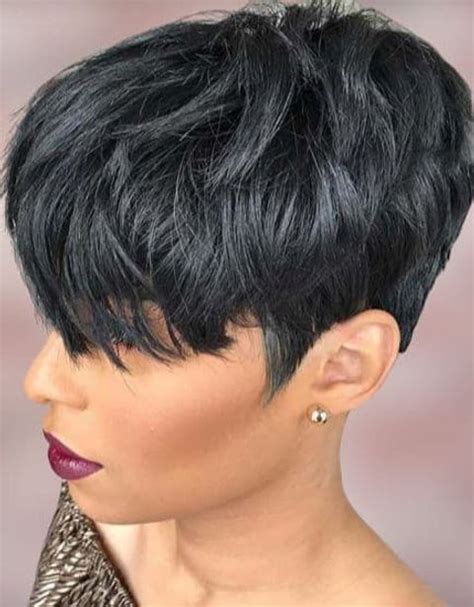 Short pixie haircuts and styles for black women in 2021-2022!