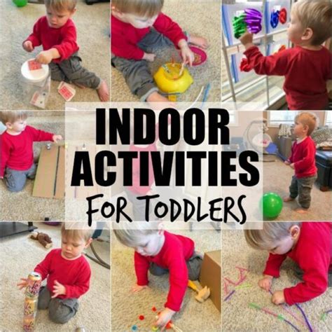 Indoor Activities for Toddlers (and Preschoolers!)